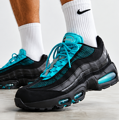 Air Max 95 Big Bubble Scorpion Black Gamma Blue