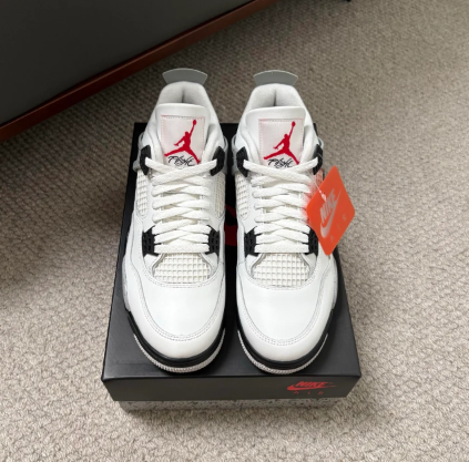 Air Jordan 4 White Cement 2025