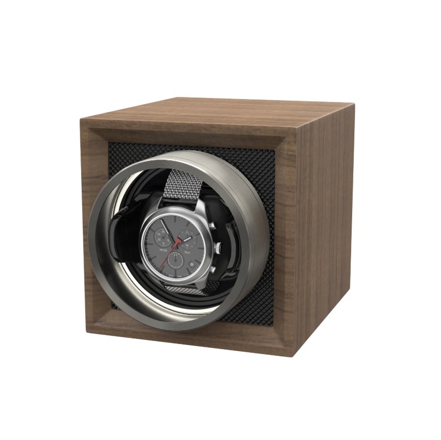 Silent Automatic Watch Winder Box – Dual Power & Elegant Design