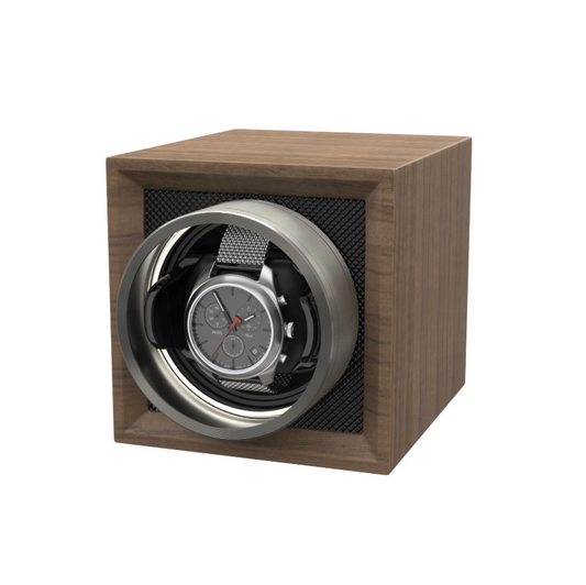 Silent Automatic Watch Winder Box – Dual Power & Elegant Design