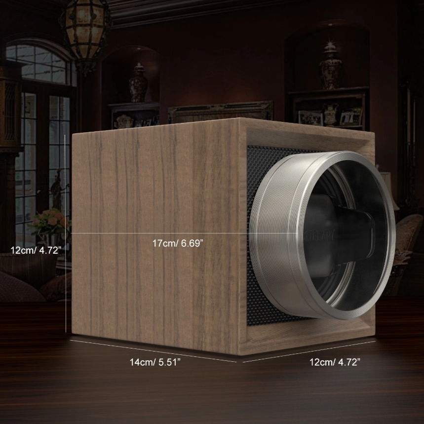 Silent Automatic Watch Winder Box – Dual Power & Elegant Design