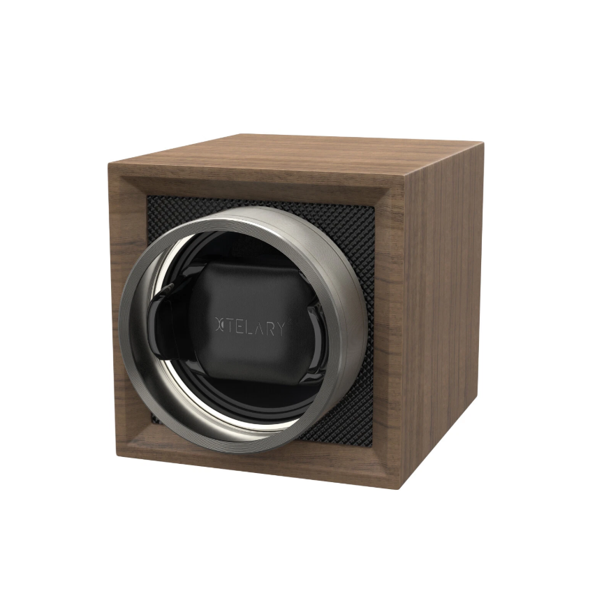 Silent Automatic Watch Winder Box – Dual Power & Elegant Design