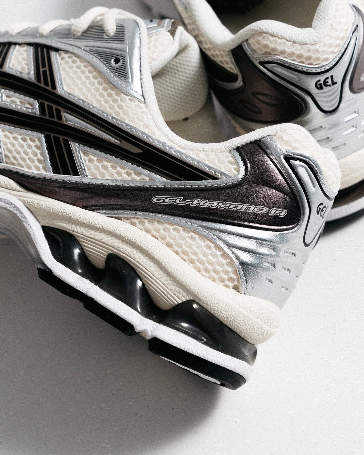 ASICS GEL-Kayano 14 Cream Black Metallic Plum